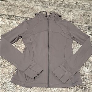 Women's Charcoal Zip-Up Hoodie